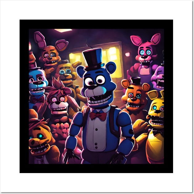 Five Nights @ Freddys Wall Art by blaurensharp00@gmail.com